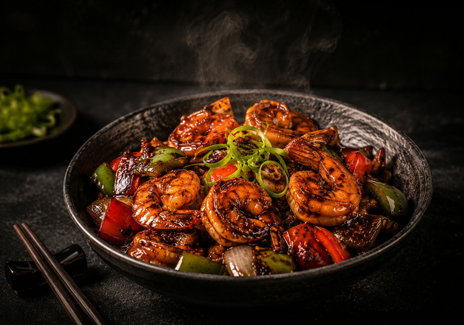 Prawn Chilly served at Royal Dhaba