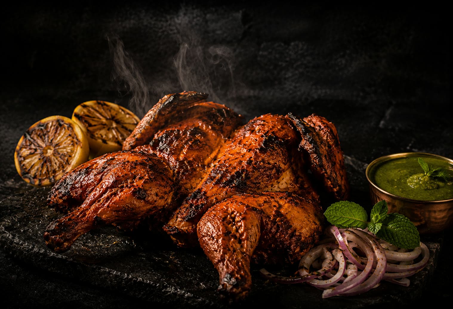 Tandoori Chicken served at Royal Dhaba